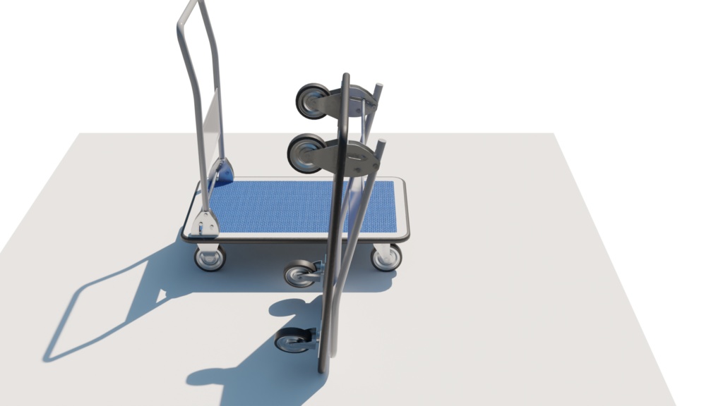 3DCG【trolley】台車 カート