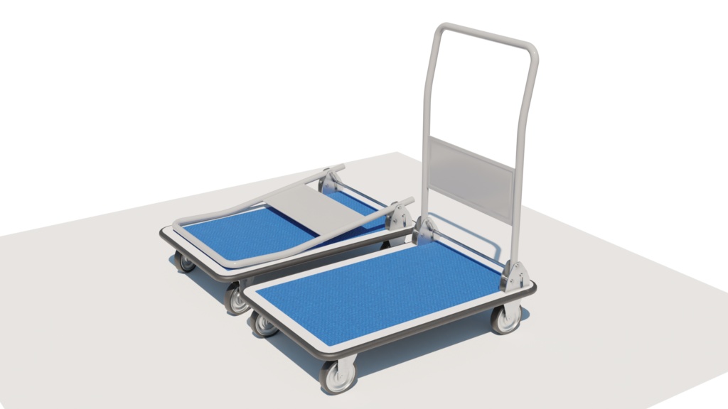 3DCG【trolley】台車 カート
