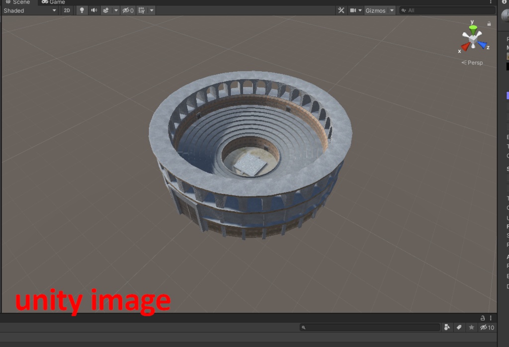 3DCG【Arena】闘技場