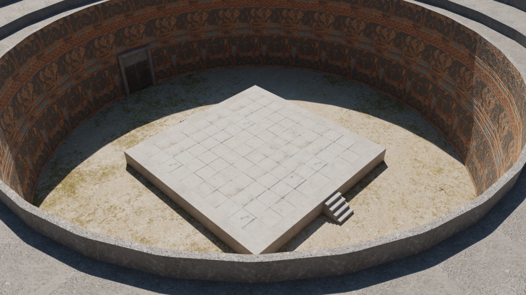 3DCG【Arena】闘技場