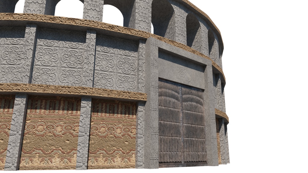 3DCG【Arena】闘技場