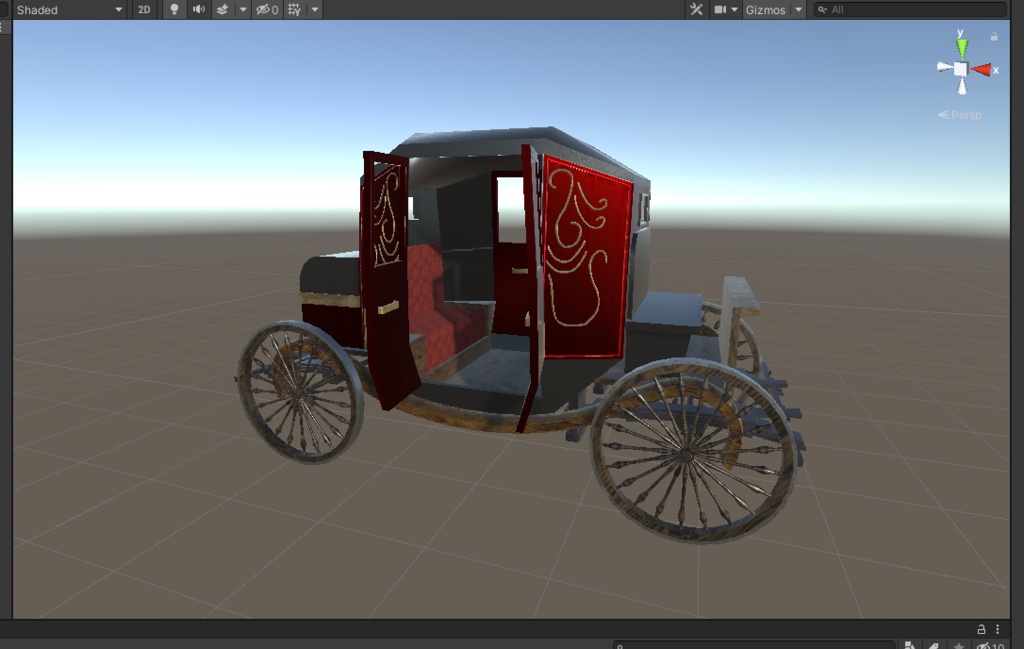 3DCG【carriage】馬車