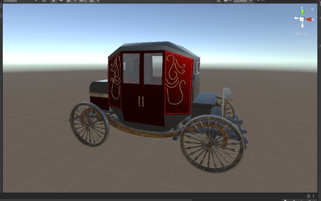 3DCG【carriage】馬車