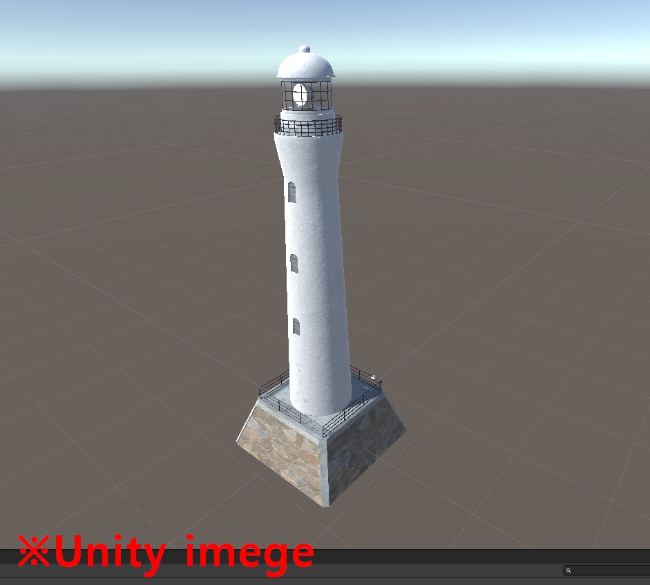 3DCG【lighthouse】灯台