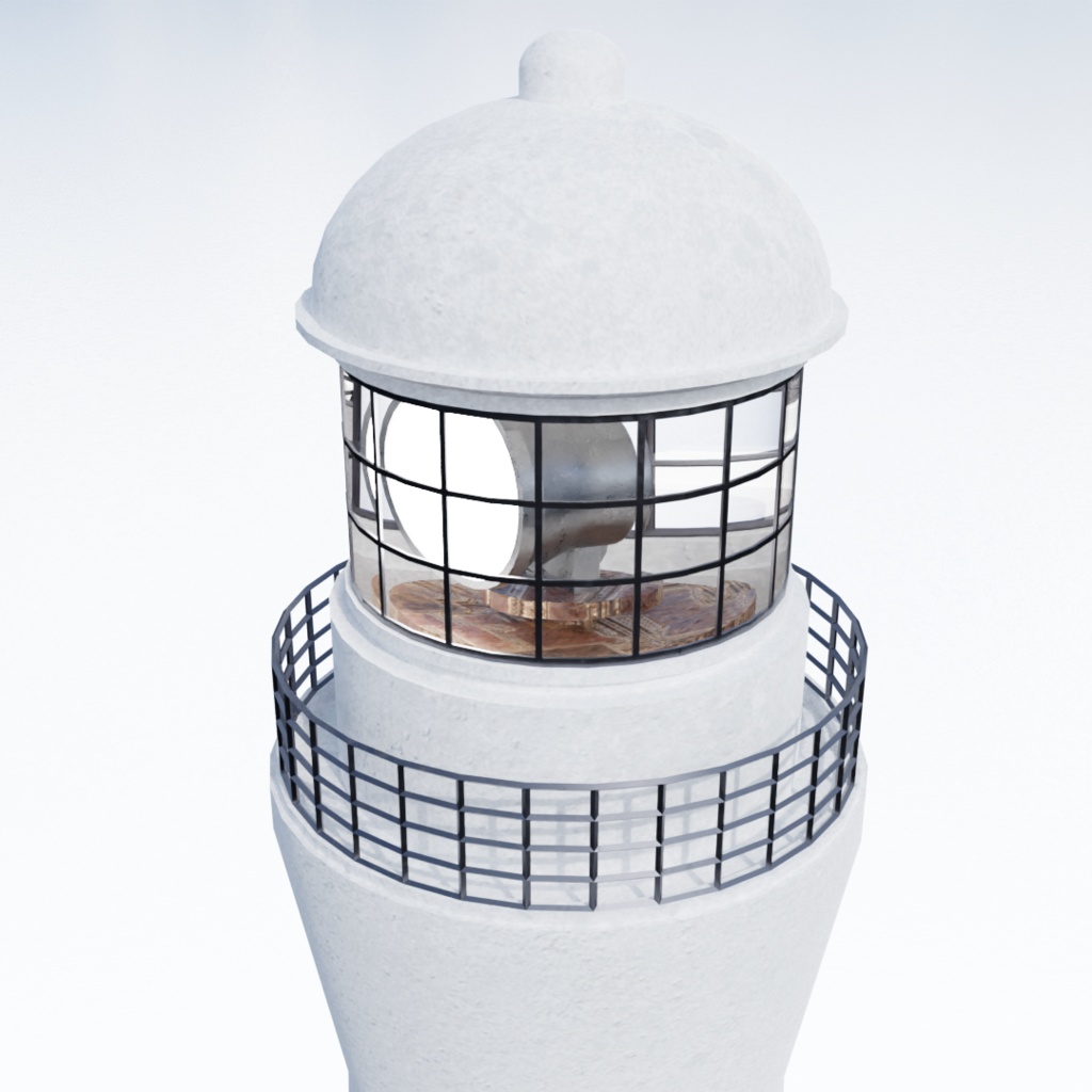 3DCG【lighthouse】灯台