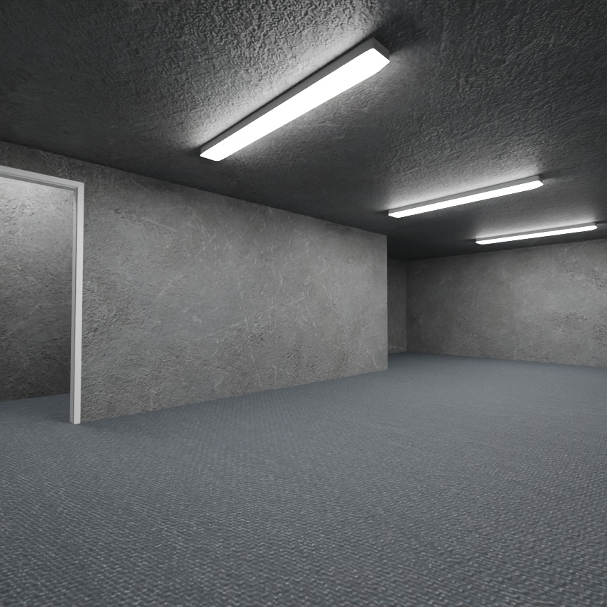 3DCG【house】古めの大きな家