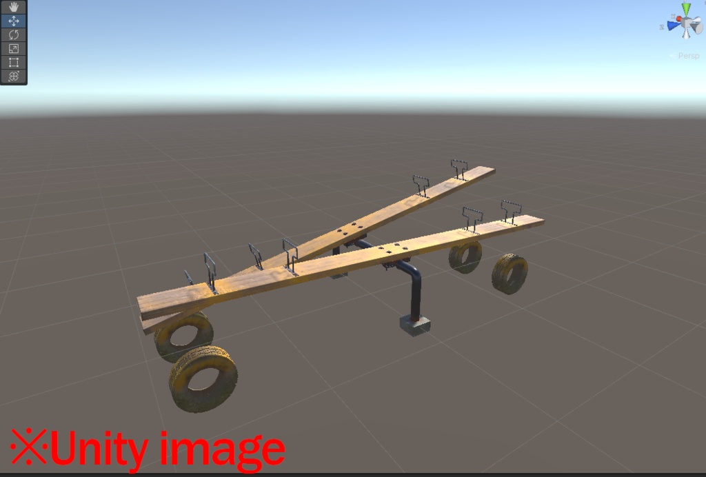 【3DCG】ブランコ/鉄棒/雲梯/回旋塔/タイヤ/シーソー