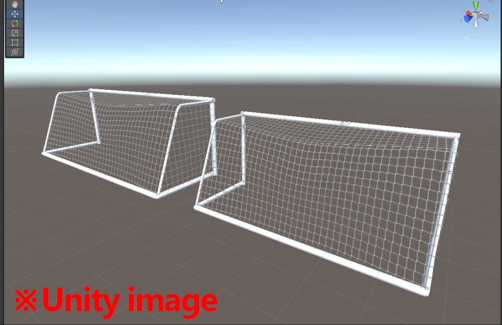 3DCG【soccer_goal_post】サッカーゴールポスト