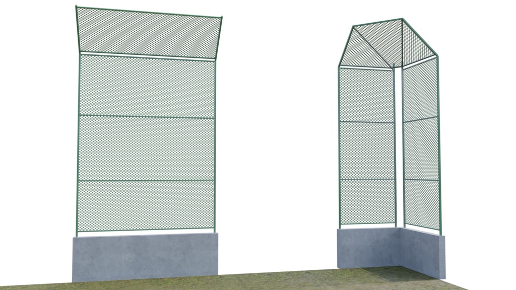 【3DCG】学校のグラウンド
