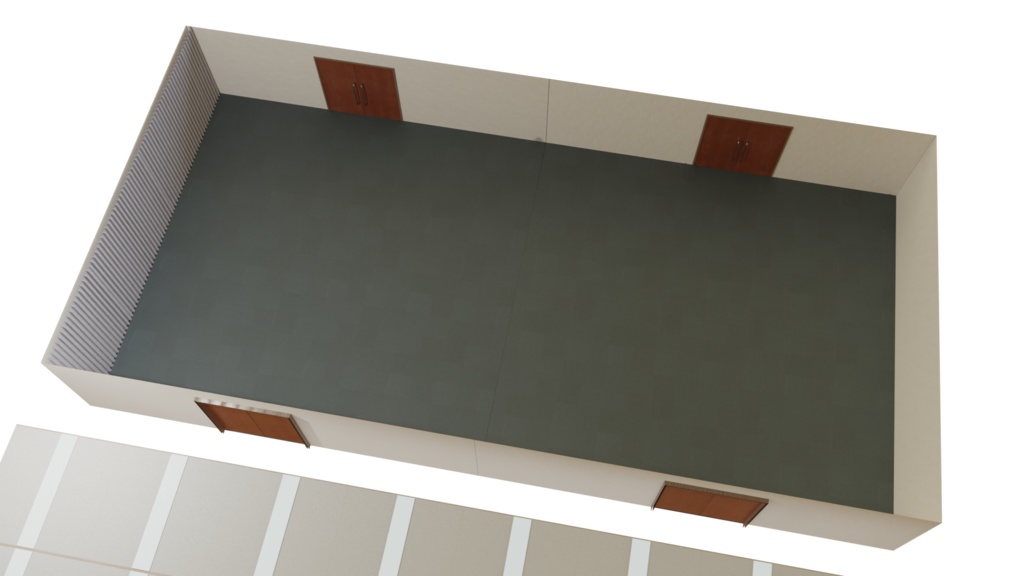 【3DCG】会見場/貸しオフィス