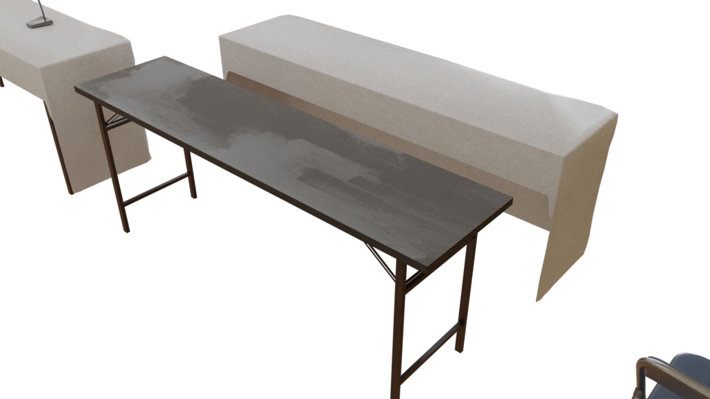 【3DCG】会見場/貸しオフィス