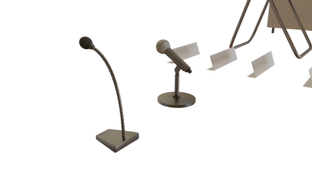 【3DCG】会見場/貸しオフィス