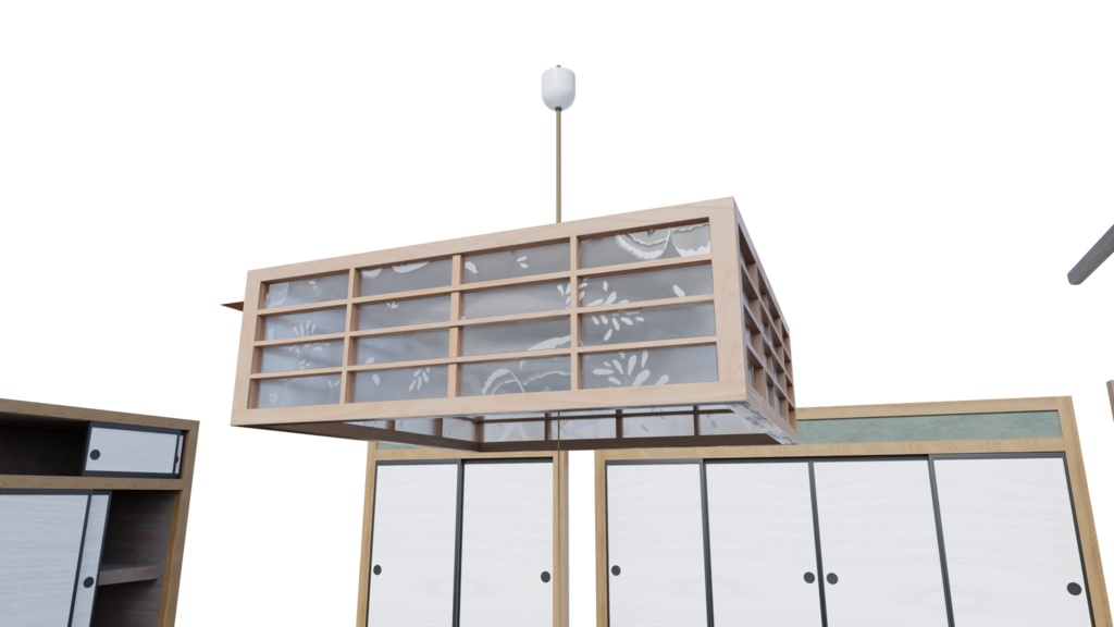 【3DCG】和室モデルキット