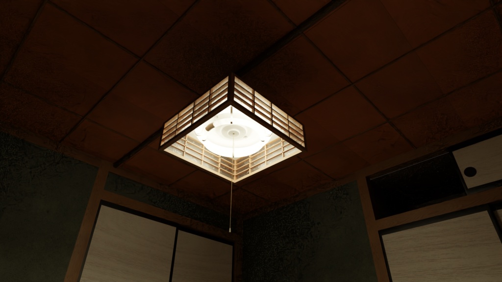 【3DCG】和室モデルキット