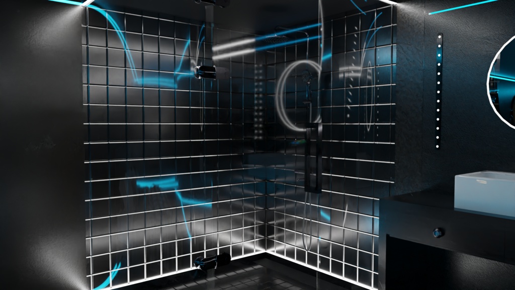 【3DCG】サイバールーム(ホテル)