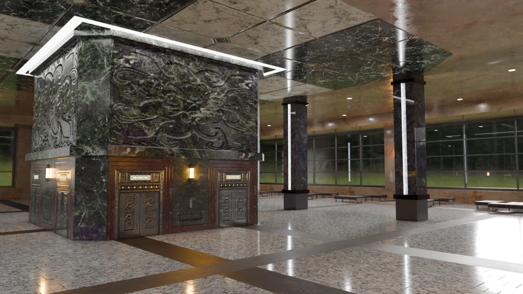 【3DCG】タワーマンション/高層マンション