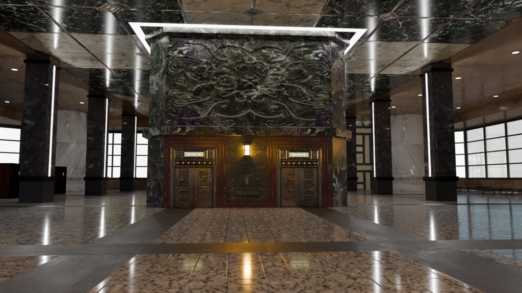 【3DCG】タワーマンション/高層マンション