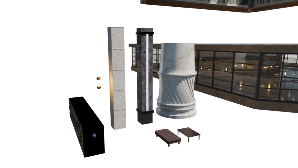 【3DCG】タワーマンション/高層マンション