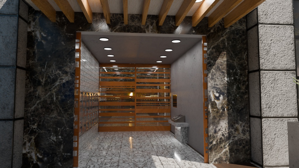 【3DCG】タワーマンション/高層マンション