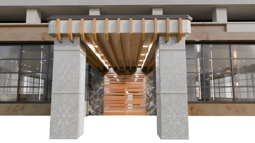 【3DCG】タワーマンション/高層マンション