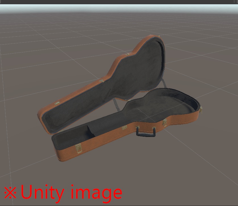 【3DCG】ギターケース/ソフト&ハード