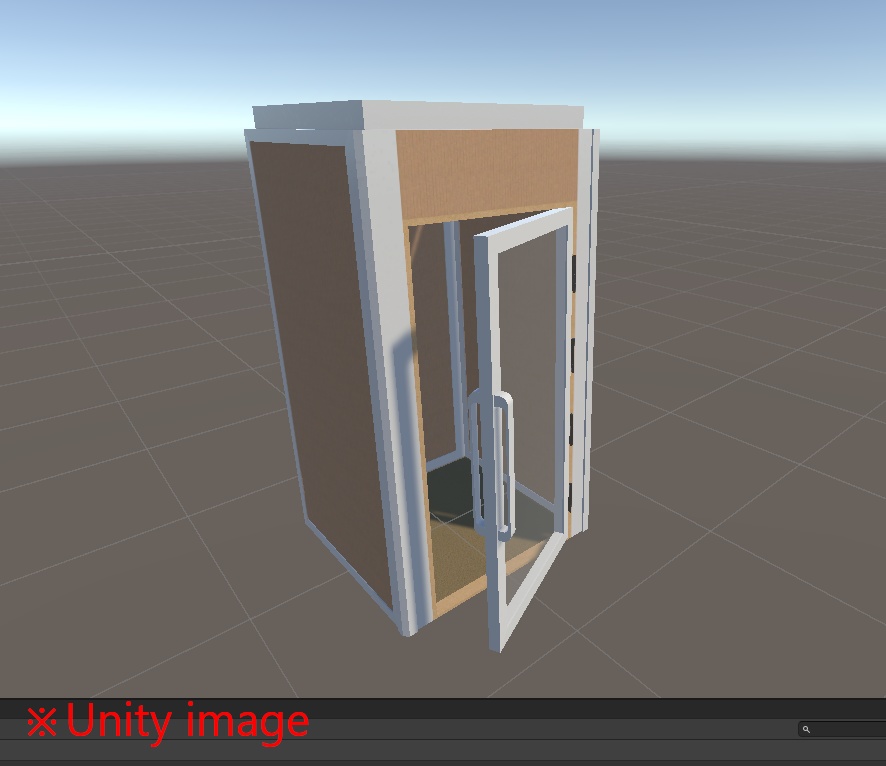 【3DCG】簡易防音ブースキット