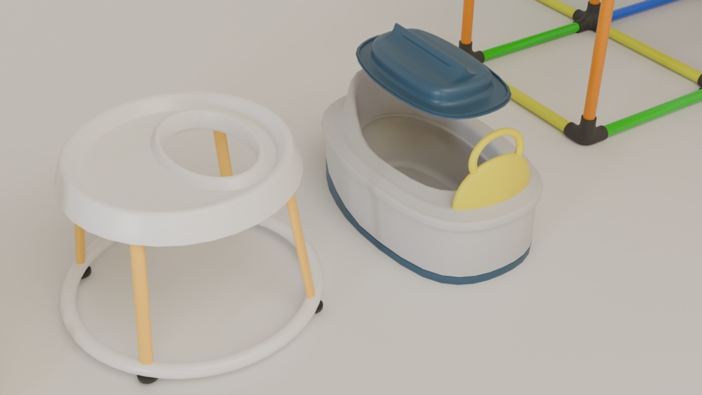 【3DCG】ベビーグッズ