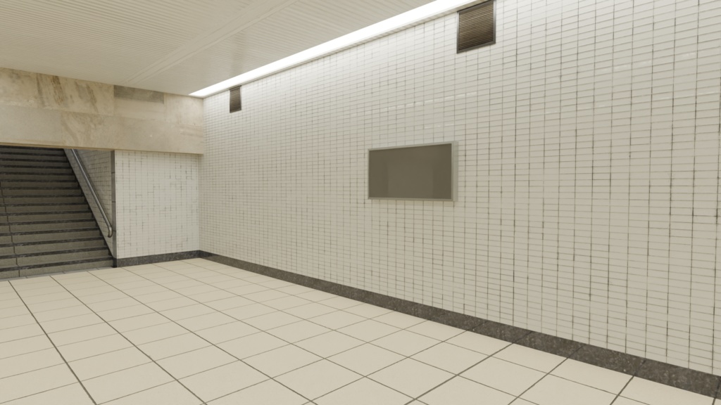 【3DCG】プラットホームキット