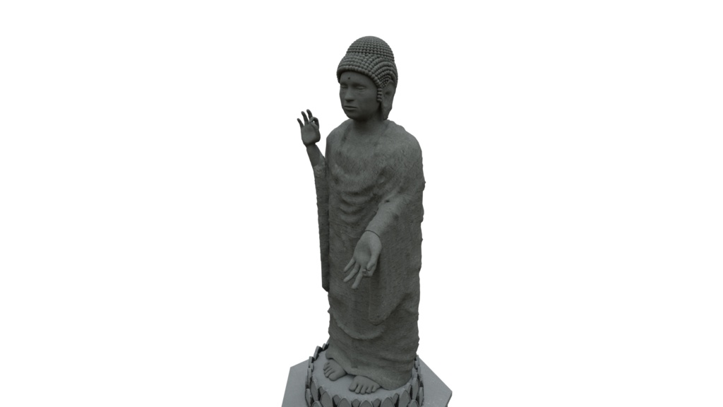 【3DCG】大仏像