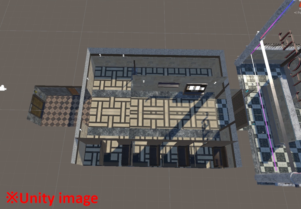 【3DCG】ラブホテルセット