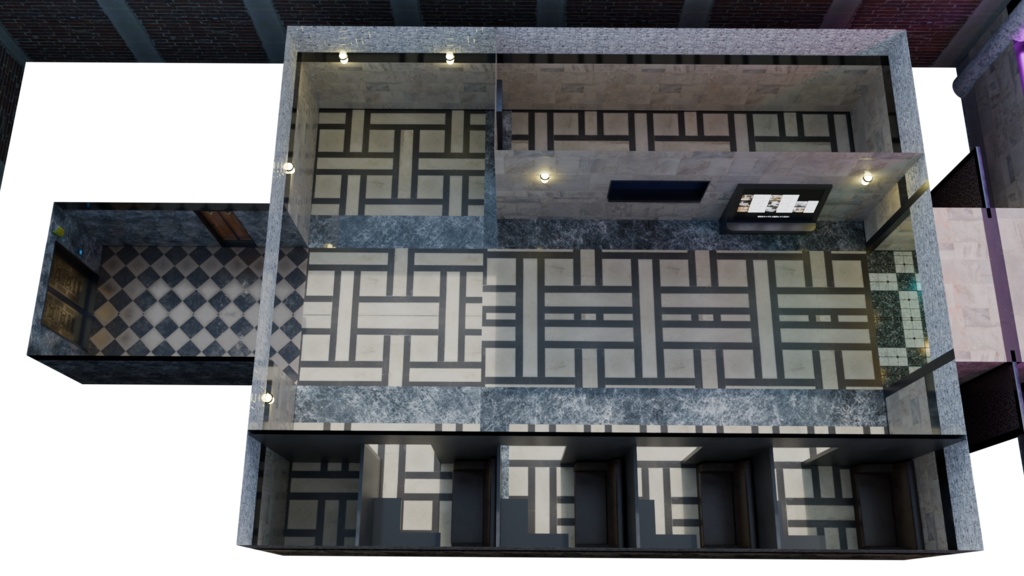 【3DCG】ラブホテルセット