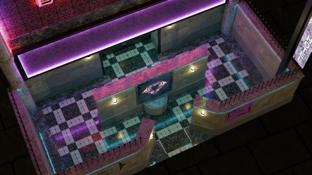 【3DCG】ラブホテルセット