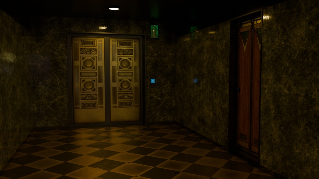 【3DCG】ラブホテルセット