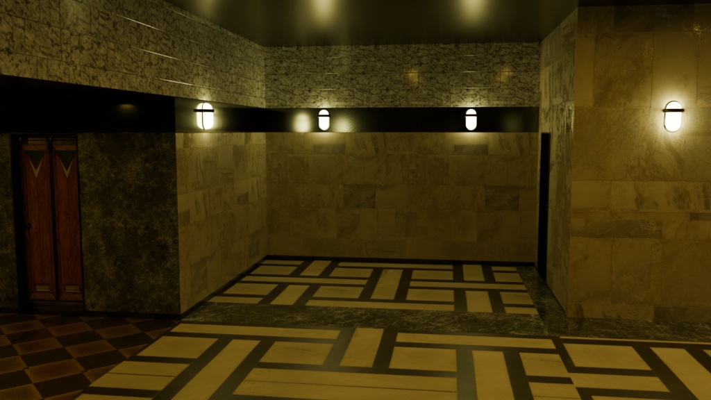 【3DCG】ラブホテルセット