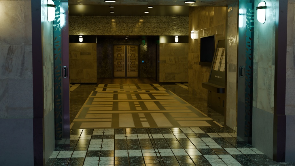 【3DCG】ラブホテルセット