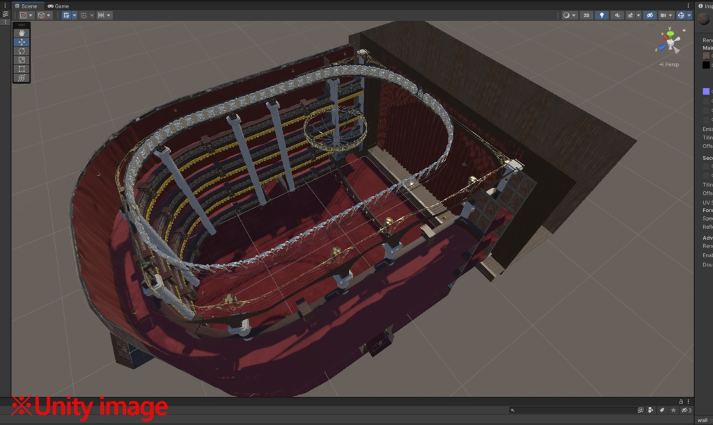 【3DCG】オペラハウスセット