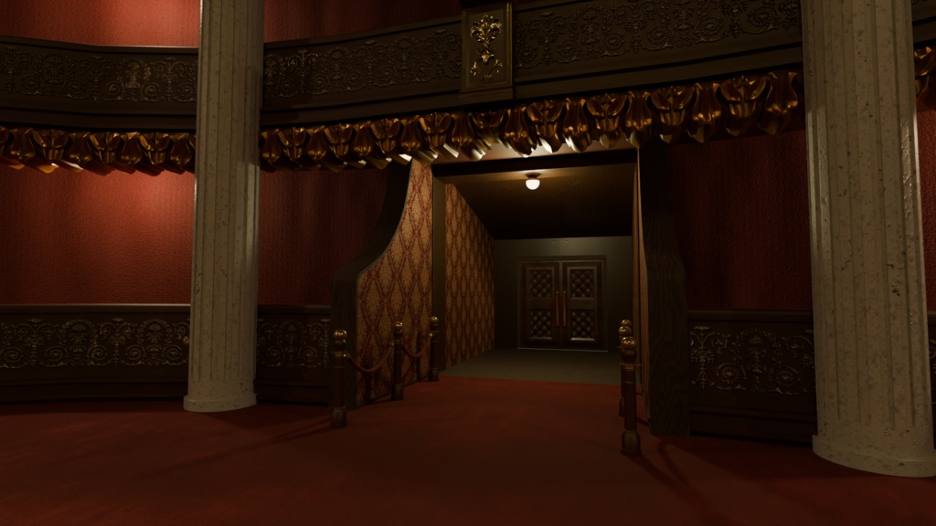 【3DCG】オペラハウスセット