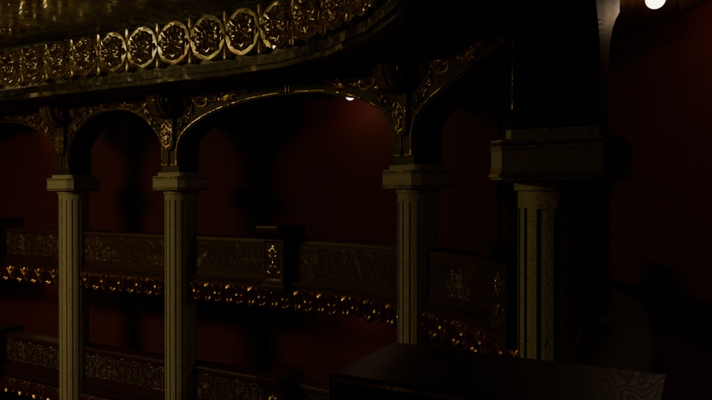 【3DCG】オペラハウスセット