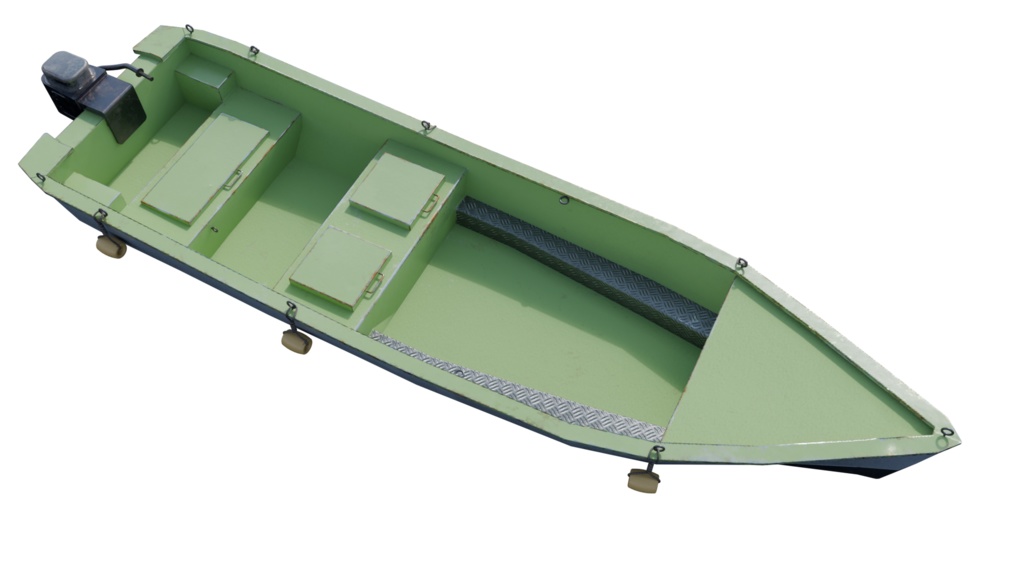 【3DCG】小舟/ボート