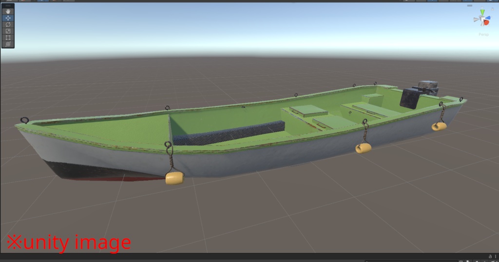 【3DCG】小舟/ボート