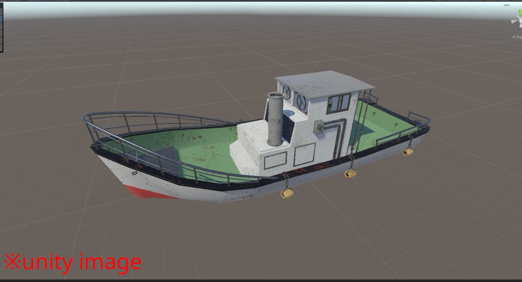 【3DCG】漁船/ボート