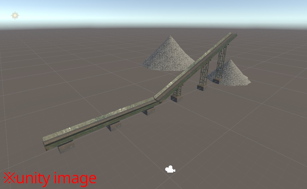 【3DCG】ベルトコンベアセット