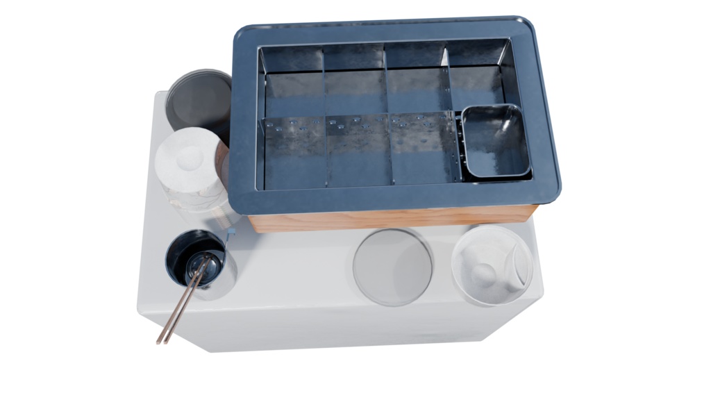 【3DCG】コンビニ おでん保温機セット