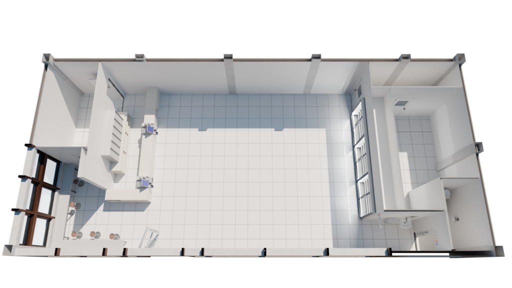 【3DCG】コンビニ店舗セット