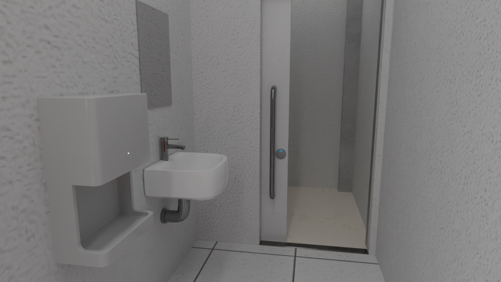 【3DCG】コンビニ店舗セット