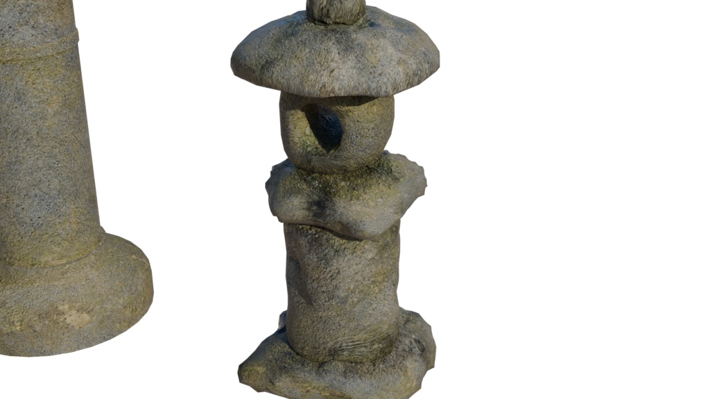 【3DCG】庭園セット