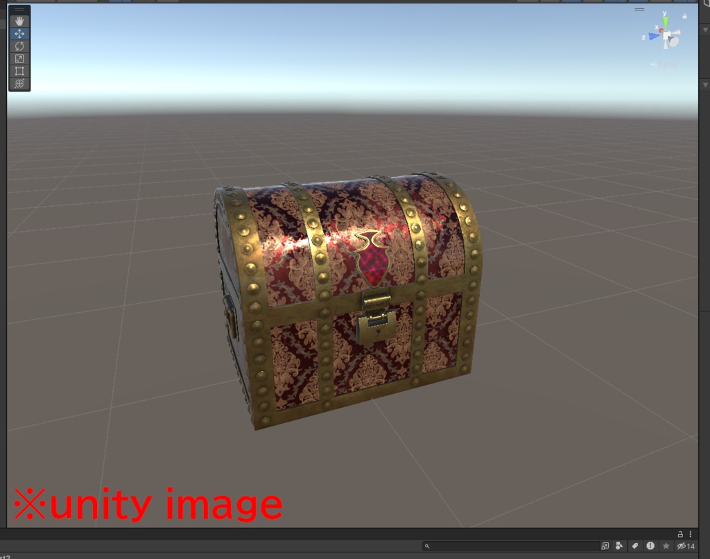 【3DCG】宝箱モデル