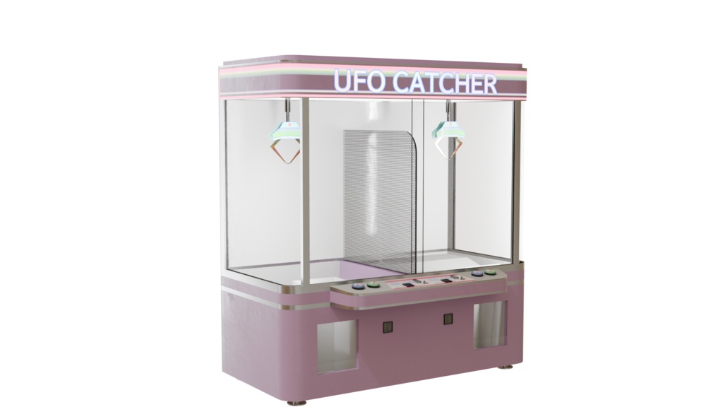 【3DCG】UFOキャッチャー