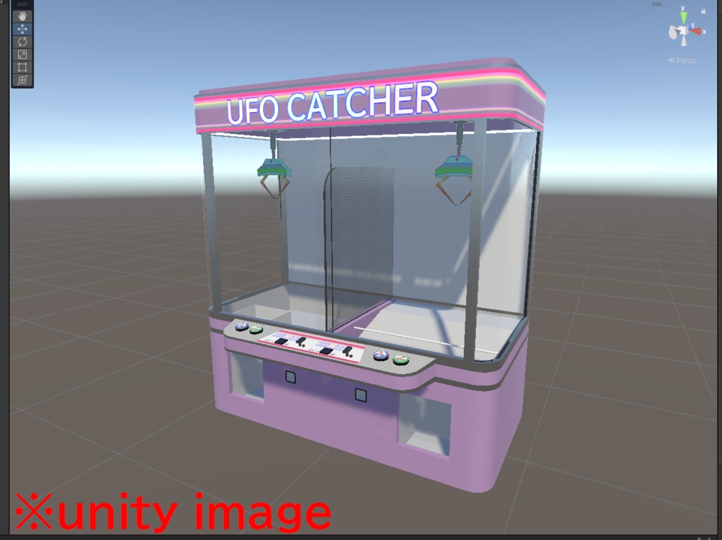 【3DCG】UFOキャッチャー