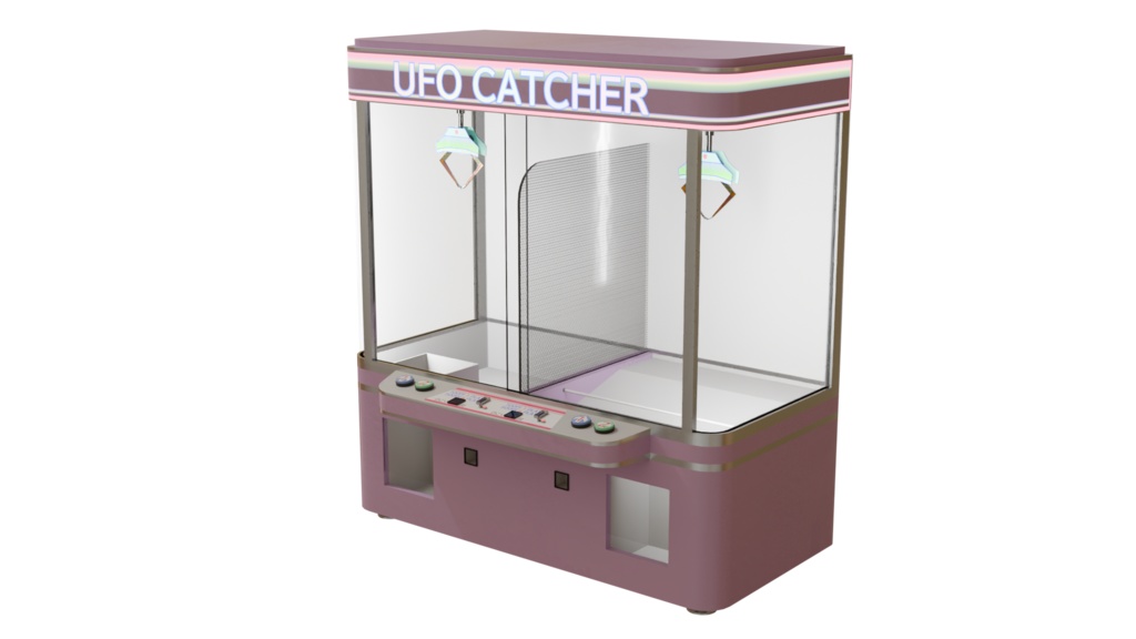 【3DCG】UFOキャッチャー